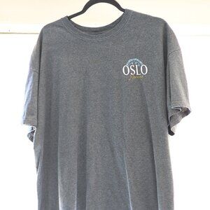 Princess Cruises Oslo Norway Heather Grey Shirt XL - very soft